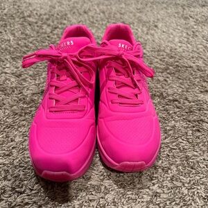 Skechers Women's Hot Pink Sneakers